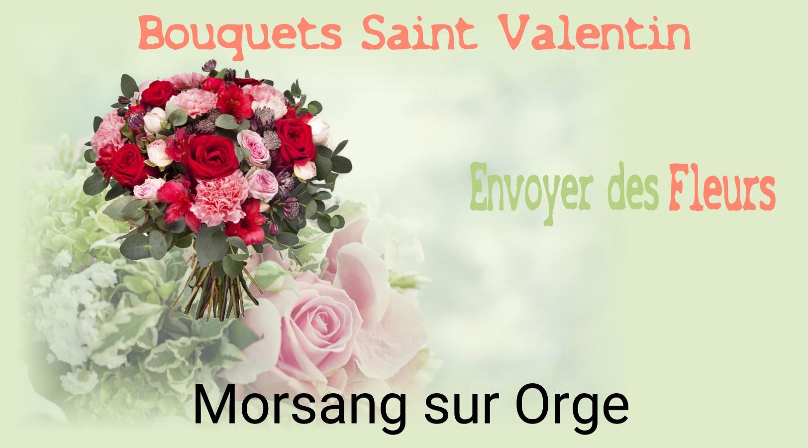 Roses de Saint-Valentin livrées à Morsang-sur-Orge